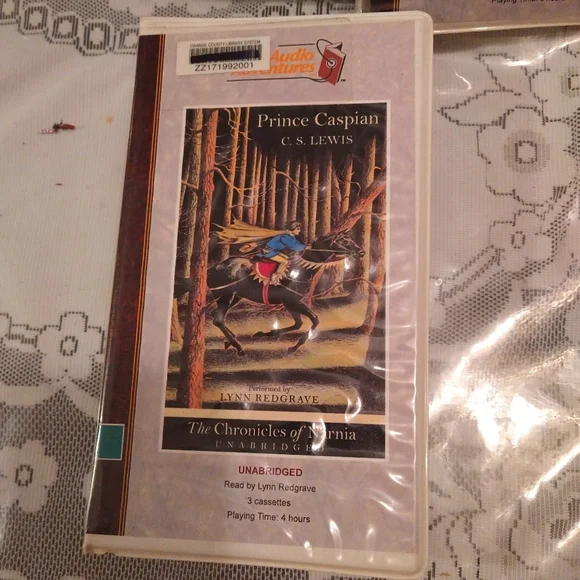 3 CS LEWIS Cassette Audiobooks Unabridged Voyage Dawn Treader Prince Last Battle - Picture 2 of 11